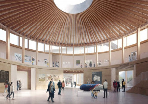 Central Hall concept design, Feilden Fowles