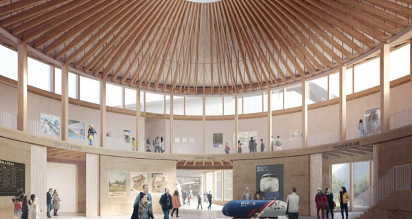 Central Hall concept design, Feilden Fowles