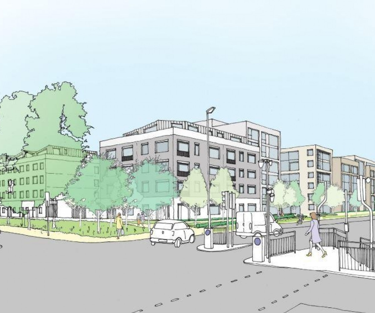 Heworth Green - View from the main road
